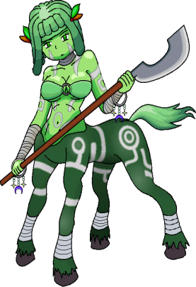 Centaur Spearwoman Green.png