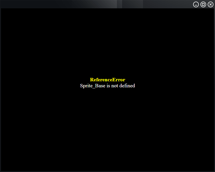 ReferenceError: Sprite_Base is not defined