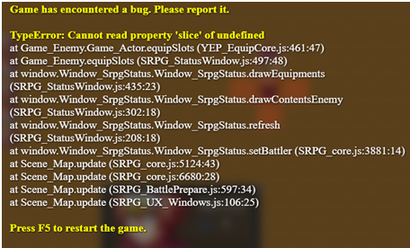 Error when using Equip Core above srpg core.png
