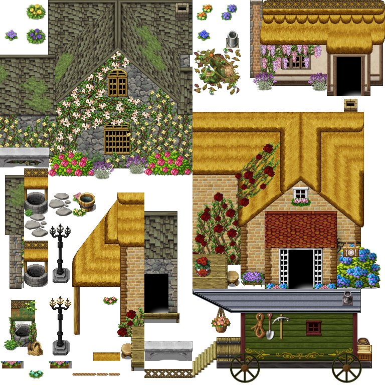 Witch cottage and village.png