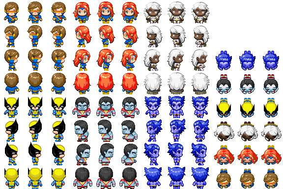 X-Men Character Set 01 No Pro X.png